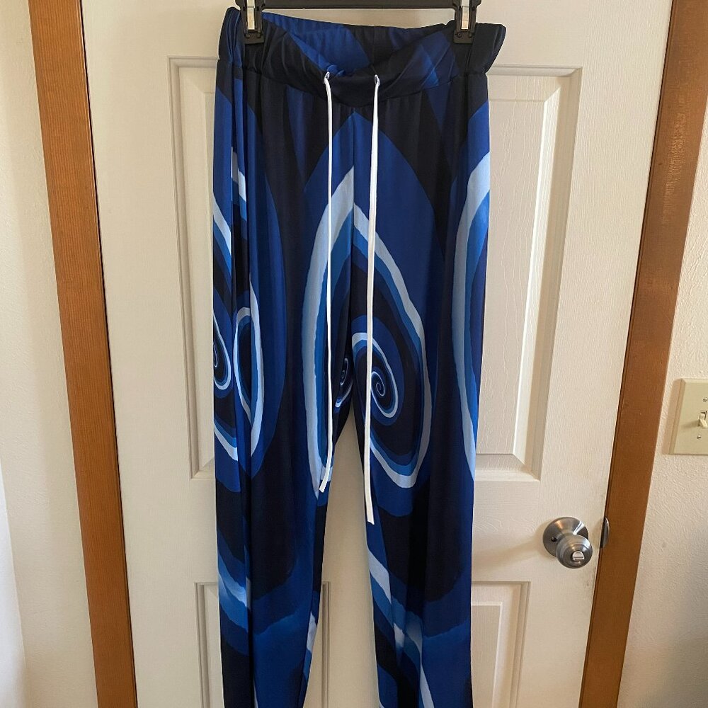 Beyond This Plane Polyester Spandex Pants